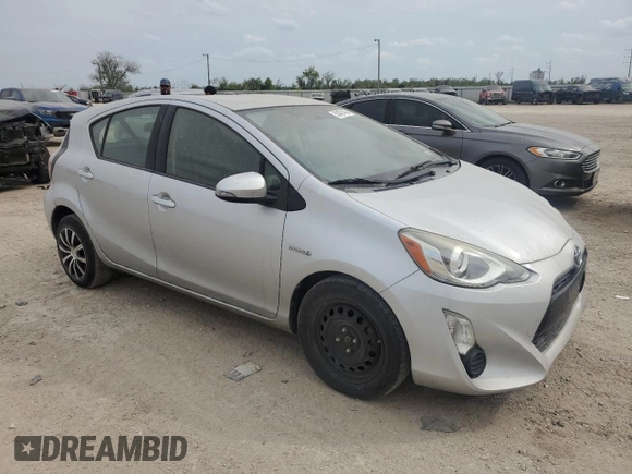 2015 Toyota Prius One with VIN JTDKDTB39F1100879, listed as a Copart auction lot 50451435 with 192,707 mi miles and Salvage Title. Bid and sale history available at carsss.com. Image 4.