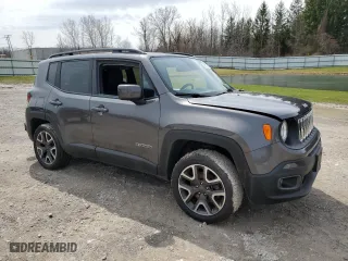 2018 Jeep Renegade Latitude with VIN ZACCJBBB8JPG65986, listed as a Copart auction lot 51521425 with 42,625 mi miles and Salvage Title. Bid and sale history available at carsss.com. Image 4.