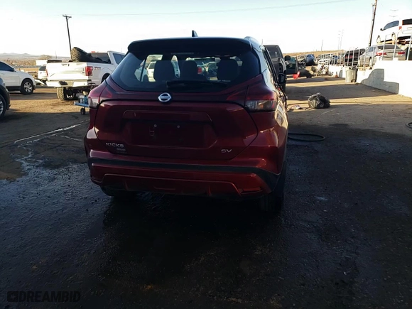 2021 Nissan Kicks SV with VIN 3N1CP5CV2ML517616, listed as a Copart auction lot 47126555 with 73,800 mi miles and Salvage Title. Bid and sale history available at carsss.com. Image 14.
