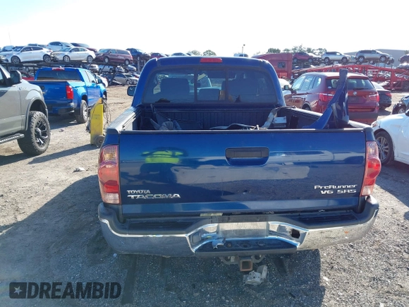 2006 Toyota Tacoma PreRunner with VIN 5TEJU62N96Z284385, listed as a IAAI auction lot 42246733 with 388,425 mi miles and . Bid and sale history available at DreamBid. Image 17.