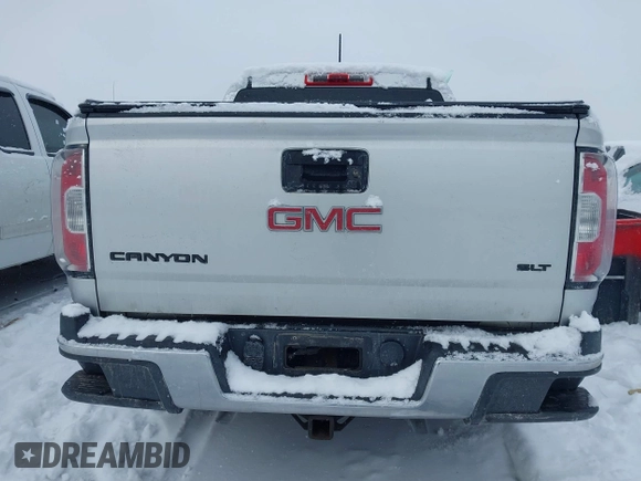 2015 GMC Canyon 4WD SLT with VIN 1GTG6CE36F1257975, listed as a IAAI auction lot 41607688 with 127,523 mi miles. Bid and sale history available at carsss.com. Image 16.