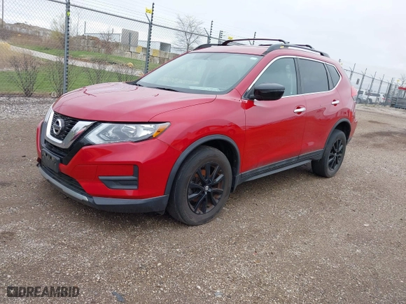 2017 Nissan Rogue SL with VIN 5N1AT2MV6HC804080, listed as a IAAI auction lot 42089037 with 80,398 mi miles. Bid and sale history available at carsss.com. Image 17.