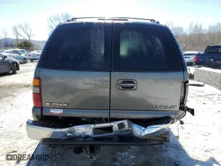 2001 Chevrolet Tahoe LS with VIN 1GNEK13T11J215580, listed as a Copart auction lot 46130435 with 214,436 mi miles and Non Repairable. Bid and sale history available at carsss.com. Image 6.