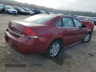 2010 Chevrolet Impala LT with VIN 2G1WB5EK2A1206866, listed as a Copart auction lot 84526614 with 156,026 mi miles and Salvage Title. Bid and sale history available at DreamBid. Image 3.