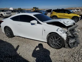 2016 Lexus RC 300 F Sport z VIN JTHSM5BC1G5000909, wystawiony jako Copart lot #77376524 z przebiegiem 87 939 mil mil oraz Szkoda całkowita • Salvage title. Historia ofert i sprzedaży dostępna na DreamBid. Obrazek 4.