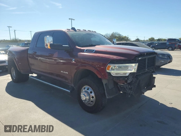 2019 Ram 3500 Laramie with VIN 3C63RRML4KG536838, listed as a Copart auction lot 80268644 with 84,191 mi miles and Salvage Title. Bid and sale history available at carsss.com. Image 4.