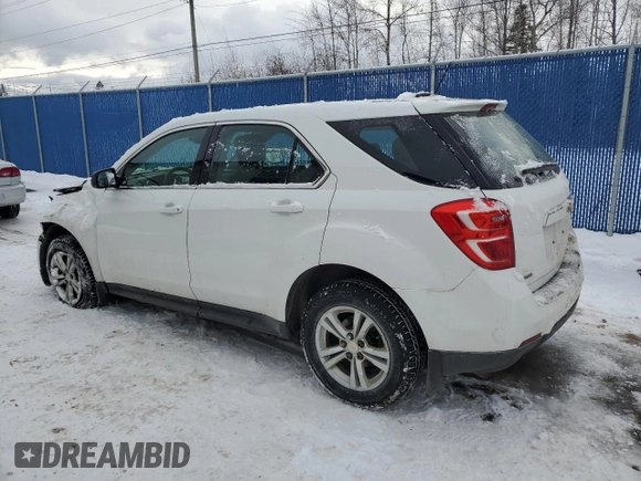 2016 Chevrolet Equinox LS with VIN 2GNFLEEK7G6333006, listed as a Copart auction lot 44134935 with 147,819 mi miles and Salvage Title. Bid and sale history available at DreamBid. Image 2.