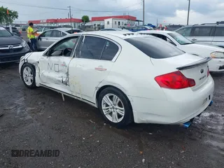 2012 Infiniti G25 Journey with VIN JN1DV6AP0CM700313, listed as a IAAI auction lot 42132045 with 131,210 mi miles and . Bid and sale history available at DreamBid. Image 3.