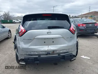 2016 Nissan Murano S with VIN 5N1AZ2MH8GN169195, listed as a IAAI auction lot 41971810 with 124,929 mi miles. Bid and sale history available at carsss.com. Image 19.
