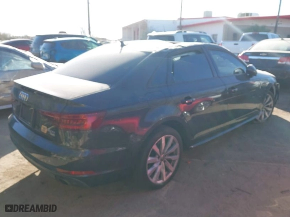 2018 Audi A4 Premium with VIN WAUKMAF40JA111783, listed as a IAAI auction lot 41348897 with 1 mi miles. Bid and sale history available at carsss.com. Image 4.