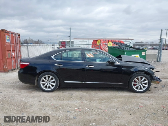 2007 Lexus LS 460 with VIN JTHBL46F075030940, listed as a IAAI auction lot 41962434 with 107,449 mi miles and . Bid and sale history available at DreamBid. Image 14.