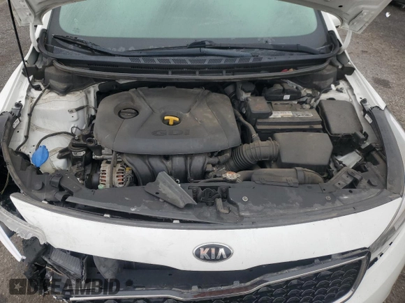 2018 Kia Forte5 LX with VIN KNAFK5A85J5773795, listed as a Copart auction lot 83042954 with 56,267 mi miles and Salvage Title. Bid and sale history available at carsss.com. Image 12.