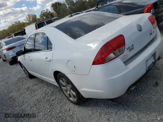 2010 Mercury Milan Premier with VIN 3MEHM0CG7AR613040, listed as a Copart auction lot 76259214 with 147,868 mi miles and Salvage Title. Bid and sale history available at carsss.com. Image 2.