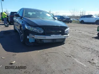 2019 Honda Accord Sedan Sport 1.5T with VIN 1HGCV1F36KA142258, listed as a IAAI auction lot 41811980 with 91,424 mi miles. Bid and sale history available at carsss.com. Image 17.