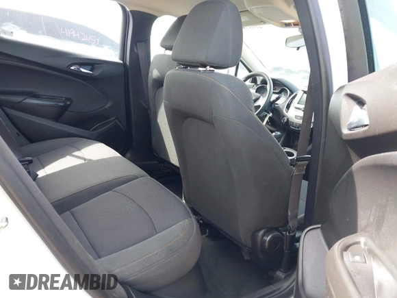 2017 Chevrolet Cruze LS with VIN 1G1BC5SM7H7157341, listed as a IAAI auction lot 41951502 with 160,915 mi miles and . Bid and sale history available at DreamBid. Image 8.