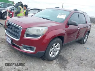 2015 GMC Acadia SLE with VIN 1GKKRNEDXFJ263742, listed as a IAAI auction lot 41513912 with 168,560 mi miles and . Bid and sale history available at DreamBid. Image 21.