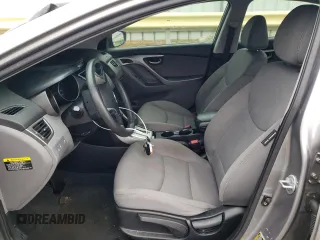 2012 Hyundai Elantra Limited with VIN KMHDH4AE7CU260576, listed as a Copart auction lot 57250045 with 148,418 mi miles and Salvage title. Bid and sale history available at DreamBid. Image 7.