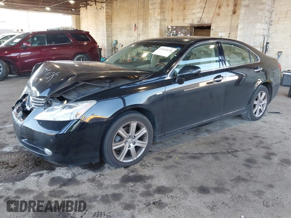 2008 Lexus ES with VIN JTHBJ46G382238733, listed as a IAAI auction lot 40904698 with 128,570 mi miles. Bid and sale history available at carsss.com. Image 2.
