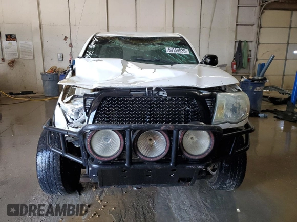 2005 Toyota Tacoma with VIN 5TEPX42N15Z059656, listed as a Copart auction lot 50154035 with 277,153 mi miles and Salvage Title. Bid and sale history available at carsss.com. Image 5.