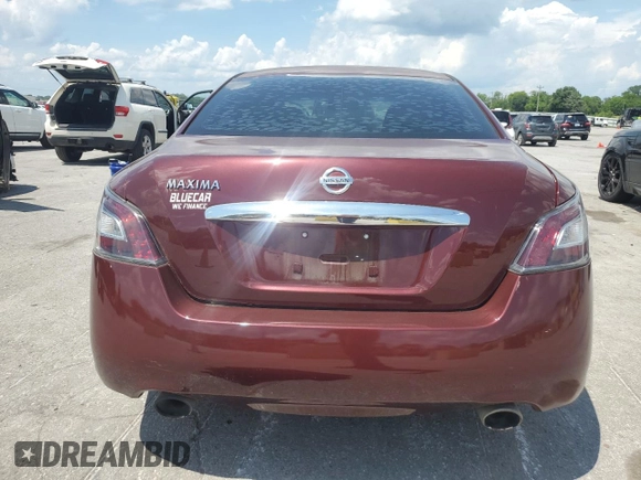2013 Nissan Maxima SV with VIN 1N4AA5APXDC818680, listed as a Copart auction lot 65037325 with 213,015 mi miles and Clean title. Bid and sale history available at DreamBid. Image 6.