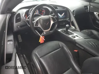2017 Chevrolet Corvette 1LT with VIN 1G1YA2D77H5116807, listed as a Copart auction lot 55170335 with 94,591 mi miles and Salvage title. Bid and sale history available at DreamBid. Image 8.