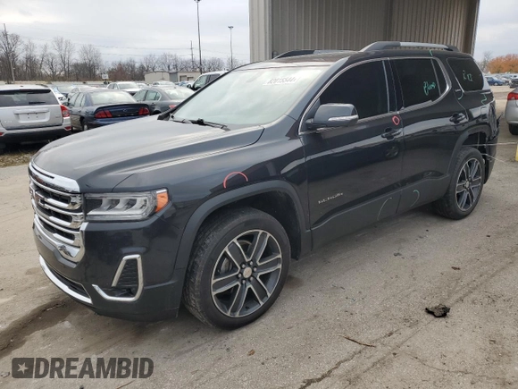 2020 GMC Acadia SLT with VIN 1GKKNUL41LZ197393, listed as a Copart auction lot 82015544 with 77,493 mi miles and Non repairable. Bid and sale history available at DreamBid. Image 1.