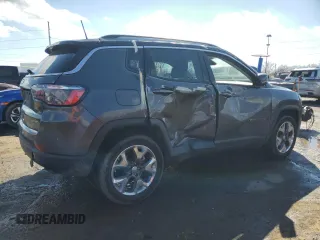 2021 Jeep Compass Limited with VIN 3C4NJDCB1MT508865, listed as a Copart auction lot 42899335 with 73,374 mi miles and Non Repairable. Bid and sale history available at carsss.com. Image 3.