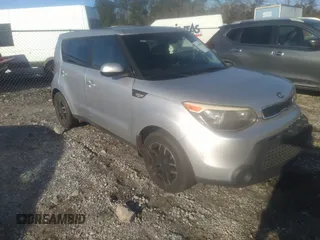 2014 Kia Soul with VIN KNDJN2A28E7746079, listed as a IAAI auction lot 41339648 with 166,617 mi miles. Bid and sale history available at carsss.com. Image 1.