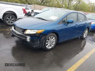2012 Honda Civic EX with VIN 2HGFB2F89CH537142, listed as a IAAI auction lot 42024927 with 123,063 mi miles and . Bid and sale history available at DreamBid. Image 18.
