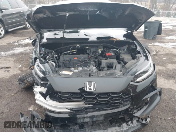 2024 Honda HR-V LX with VIN 3CZRZ2H31RM751605, listed as a IAAI auction lot 41554634 with 23,187 mi miles and . Bid and sale history available at DreamBid. Image 10.