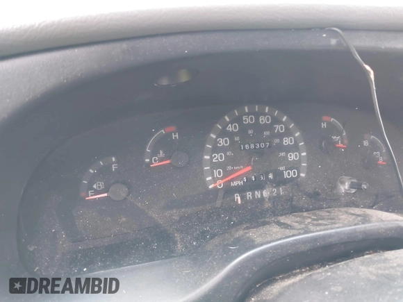 1998 Ford Econoline Cargo with VIN 1FTRE146XWHA45793, listed as a IAAI auction lot 41921474 with 168,307 mi miles and . Bid and sale history available at DreamBid. Image 7.