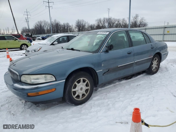 2002 Buick Park Avenue with VIN 1G4CW54K224222809, listed as a Copart auction lot 88268545 with 0 miles and Salvage Title. Bid and sale history available at carsss.com. Image 1.