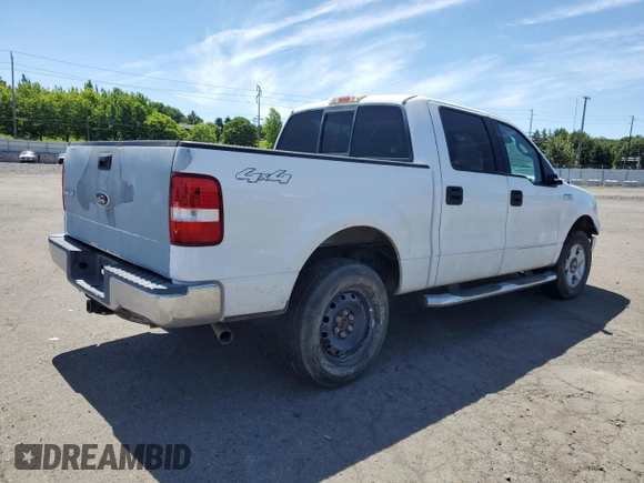 2004 Ford F-150 XLT with VIN 1FTRW14W44KB80961, listed as a Copart auction lot 58546585 with 843,055 mi miles and Salvage title. Bid and sale history available at DreamBid. Image 3.