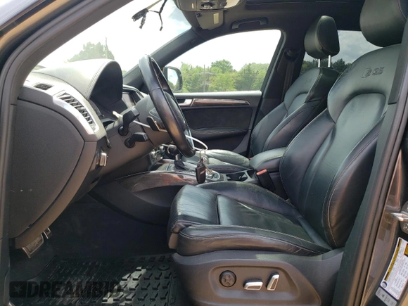 2017 Audi SQ5 Premium Plus with VIN WA1CCAFP5HA009940, listed as a Copart auction lot 55083185 with 106,962 mi miles and Salvage title. Bid and sale history available at DreamBid. Image 7.