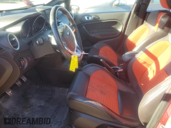 2016 Ford Fiesta ST with VIN 3FADP4GX9GM164741, listed as a Copart auction lot 46242045 with 150,808 mi miles and Salvage Title. Bid and sale history available at DreamBid. Image 7.