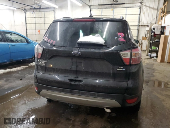 2018 Ford Escape SE with VIN 1FMCU9GDXJUC35641, listed as a Copart auction lot 47830535 with 111,544 mi miles and Salvage Title. Bid and sale history available at carsss.com. Image 6.
