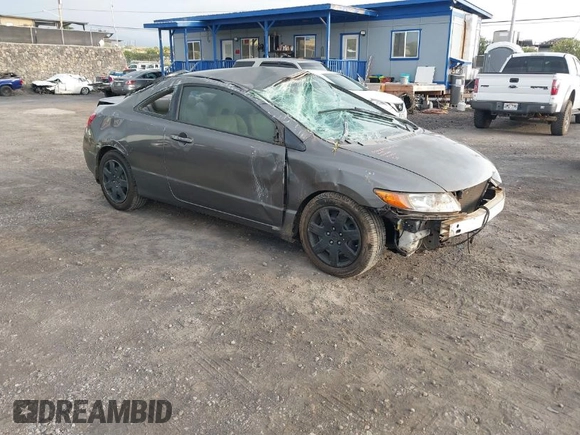 2009 Honda Civic Cpe LX with VIN 2HGFG12649H525893, listed as a IAAI auction lot 41562520 with 265,157 mi miles. Bid and sale history available at carsss.com. Image 1.