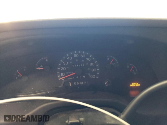 1999 Ford Econoline Passenger XL with VIN 1FBSS31L0XHB37226, listed as a Copart auction lot 46419355 with 51,209 mi miles and Clean Title. Bid and sale history available at DreamBid. Image 9.
