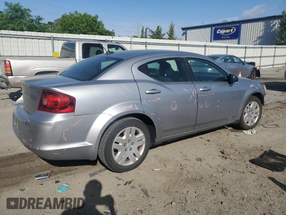 2013 Dodge Avenger SE with VIN 1C3CDZAB4DN572112, listed as a Copart auction lot 51771015 with 146,959 mi miles and Salvage Title. Bid and sale history available at DreamBid. Image 3.