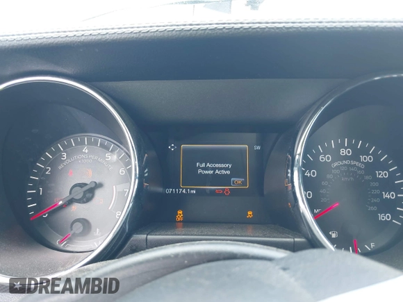 2016 Ford Mustang EcoBoost z VIN 1FA6P8TH2G5276754, wystawiony jako IAAI lot #42157727 z przebiegiem 71 174 mil mil oraz . Historia ofert i sprzedaży dostępna na DreamBid. Obrazek 7.
