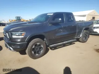 2019 Ram 1500 Rebel with VIN 1C6SRFET7KN865176, listed as a Copart auction lot 50752515 with 60,963 mi miles and Salvage Title. Bid and sale history available at carsss.com. Image 1.