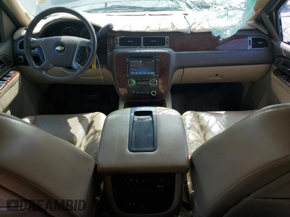 2013 Chevrolet Tahoe LTZ with VIN 1GNSCCE00DR186948, listed as a Copart auction lot 53054575 with 143,048 mi miles and Non repairable. Bid and sale history available at DreamBid. Image 8.