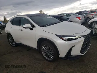 2022 Lexus NX with VIN JTJHKCEZ2N2005490, listed as a Copart auction lot 50344684 with 21,937 mi miles and Salvage Title. Bid and sale history available at carsss.com. Image 4.