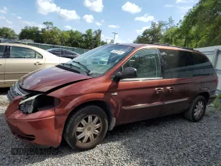 2007 Chrysler Town & Country LWB Touring with VIN 2A4GP54L07R152415, listed as a Copart auction lot 78543154 with 131,357 mi miles and Non Repairable. Bid and sale history available at carsss.com. Image 1.
