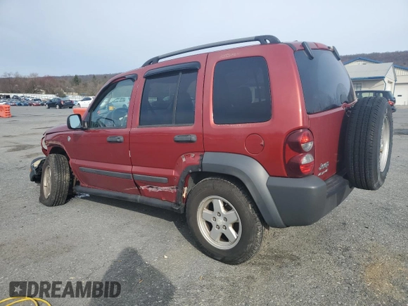 2006 Jeep Liberty Sport with VIN 1J4GL48K46W262073, listed as a Copart auction lot 51462605 with 102,220 mi miles and Salvage Title. Bid and sale history available at carsss.com. Image 2.