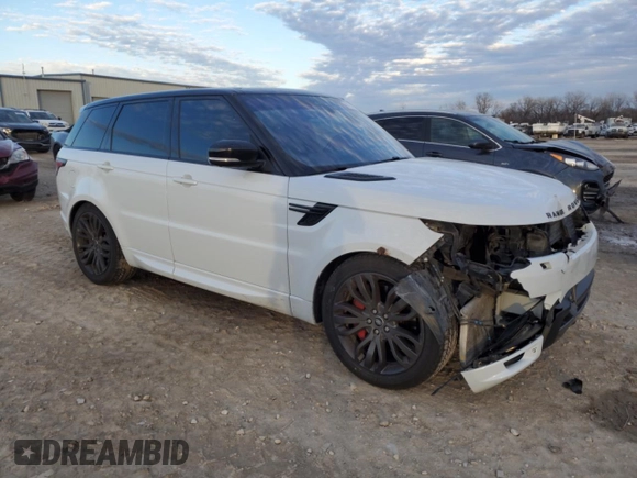 2017 Land Rover Range Rover Sport HSE Dynamic with VIN SALWV2FV9HA686404, listed as a Copart auction lot 84302614 with 100,855 mi miles and Salvage Title. Bid and sale history available at carsss.com. Image 4.
