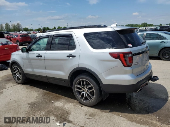 2017 Ford Explorer Sport с VIN 1FM5K8GT0HGC89507, выставлен на аукционе Copart как лот 55349455 с пробегом 86 373 миль миль и Списание • Salvage title. История ставок и продаж доступна на DreamBid. Изображение 2.
