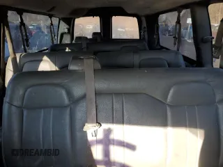 2012 Chevrolet Express Passenger 1LS with VIN 1GAZGZFA8C1191908, listed as a Copart auction lot 46998515 with 220,513 mi miles and Clean title. Bid and sale history available at DreamBid. Image 10.