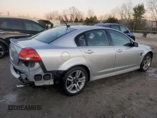 2009 Pontiac G8 with VIN 6G2ER57719L217197, listed as a Copart auction lot 81495724 with 121,392 mi miles and Salvage Title. Bid and sale history available at carsss.com. Image 3.