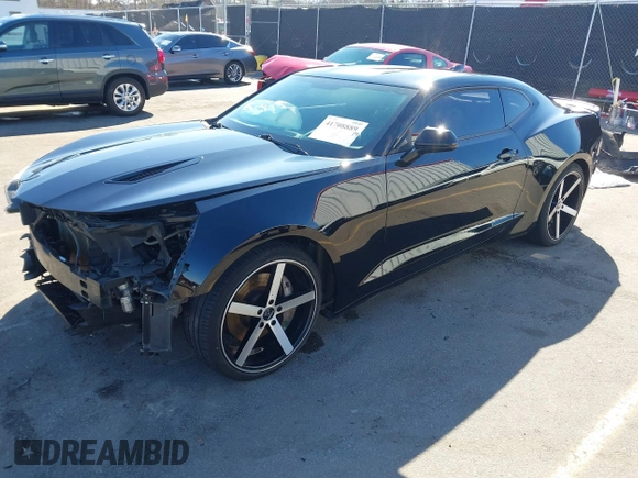 2018 Chevrolet Camaro 2SS with VIN 1G1FG1R70J0100573, listed as a IAAI auction lot 41708889 with 83,834 mi miles and . Bid and sale history available at DreamBid. Image 18.